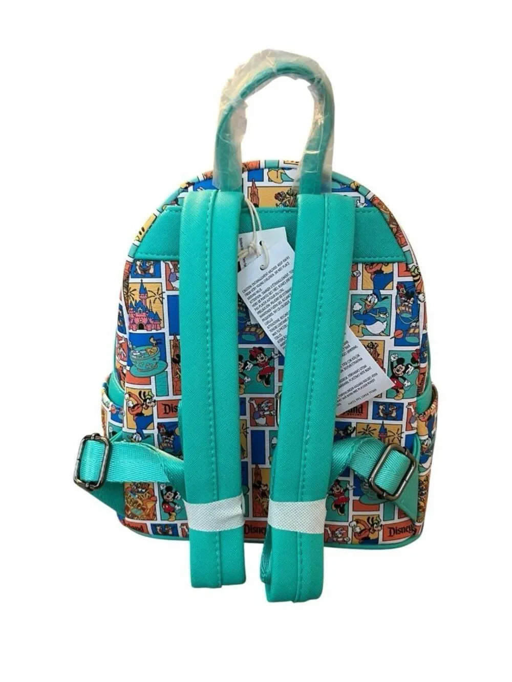 Loungefly Disneyland Resort Mickey + Friends Play in the Park Mini Backpack NWT